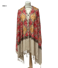 Load image into Gallery viewer, New Women All Over Printed Embroidery Casual Shawl
