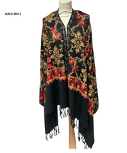 Load image into Gallery viewer, New Women All Over Printed Embroidery Casual Shawl
