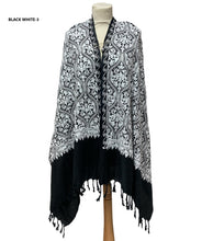 Load image into Gallery viewer, New Women All Over Printed Embroidery Casual Shawl
