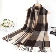 Load image into Gallery viewer, New Women Warm Winter Scarf for Womens Wedding Shawl and Wrap Ladies Lightweight Check Scarves
