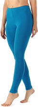 Load image into Gallery viewer, New Women Ladies Stretch 100% Rayon Leggings Plain Elasticated Tummy Control Leggings
