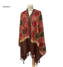 Load image into Gallery viewer, New Women All Over Printed Embroidery Casual Shawl
