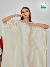 Load image into Gallery viewer, New Rozleen Satin Kaftan Free Size
