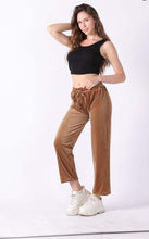 Load image into Gallery viewer, New Women Polyester Ribbed Lined Drawstring Legging One Size
