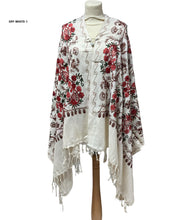 Load image into Gallery viewer, New Women All Over Printed Embroidery Casual Shawl
