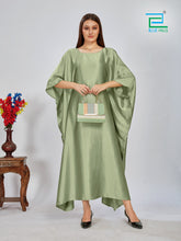 Load image into Gallery viewer, New Rozleen Satin Kaftan Free Size
