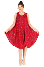 Load image into Gallery viewer, New Women Casual Floral Print Umbrella Dress Free Size
