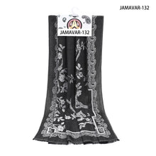 Load image into Gallery viewer, Women Gorgeous Floral Print Pashmina 100% Viscose Jamavar Winter Scarf/Shawl
