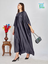 Load image into Gallery viewer, New Rozleen Satin Kaftan Free Size
