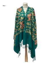 Load image into Gallery viewer, New Women All Over Printed Embroidery Casual Shawl
