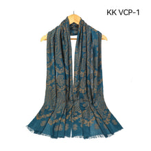 Load image into Gallery viewer, MAXI Emb Design HIJAB VISCOSE/COTTON SHAWL OVERSIZE SCARF SARONG WRAP
