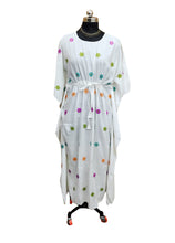 Load image into Gallery viewer, New Women Rayon Floral Emb. Kaftan (Softy-2)
