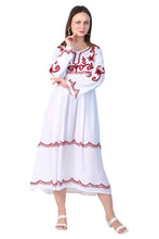 Load image into Gallery viewer, New Women Rayon Dress Long Sleeve Long Maxi Dress
