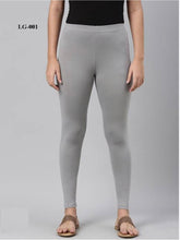 Load image into Gallery viewer, New Women Ladies Stretch 100% Rayon Leggings Plain Elasticated Tummy Control Leggings
