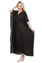 Load image into Gallery viewer, New Women Long floral Printed RayonvKaftan Dress perfect for summer FREE SIZE
